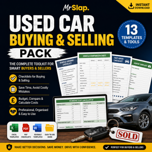 MrSlap Used Car Buying & Selling Pack