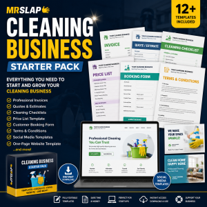 MrSlap Cleaning Business Starter Pack