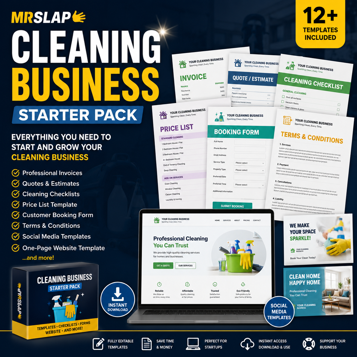 MrSlap Cleaning Business Starter Pack