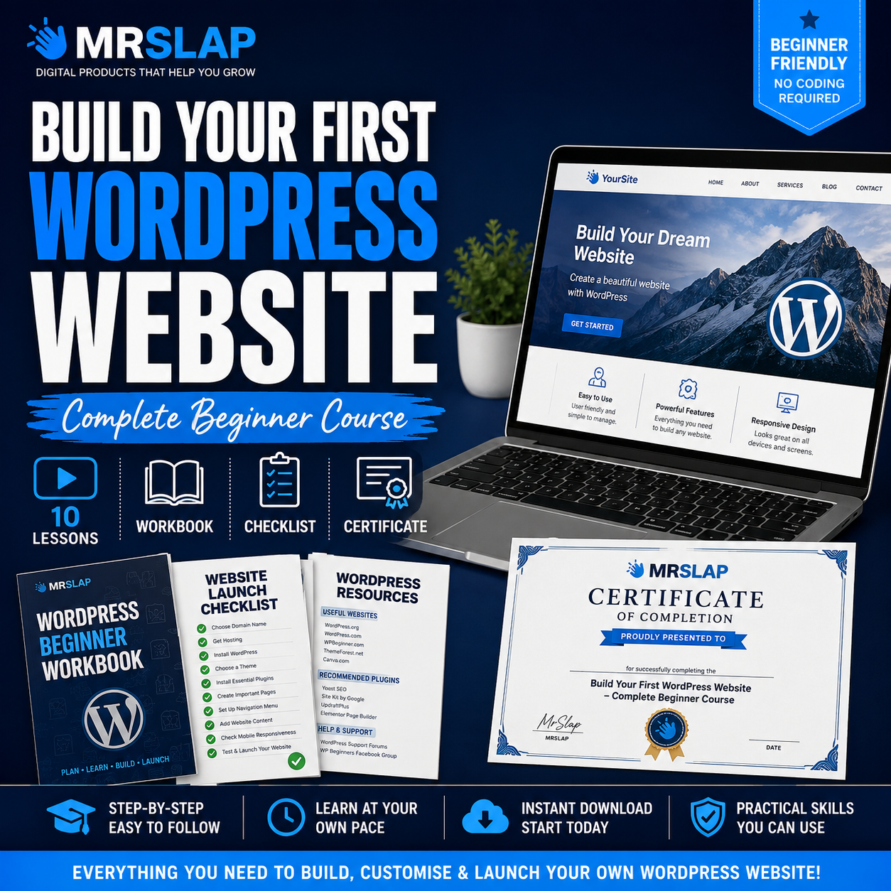 Build Your First WordPress Website – Complete Beginner Course
