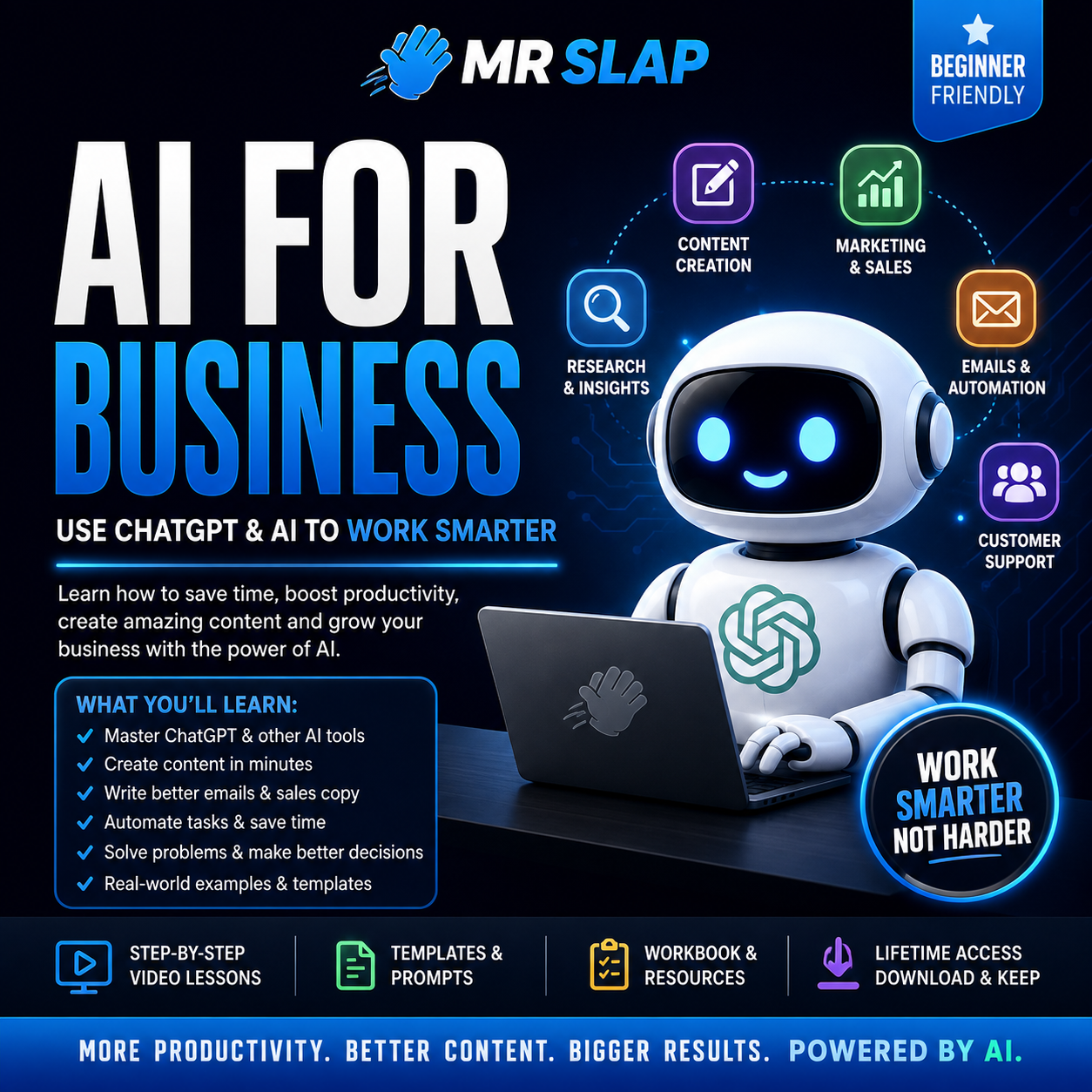 AI for Business – Use ChatGPT & AI to Work Smarter