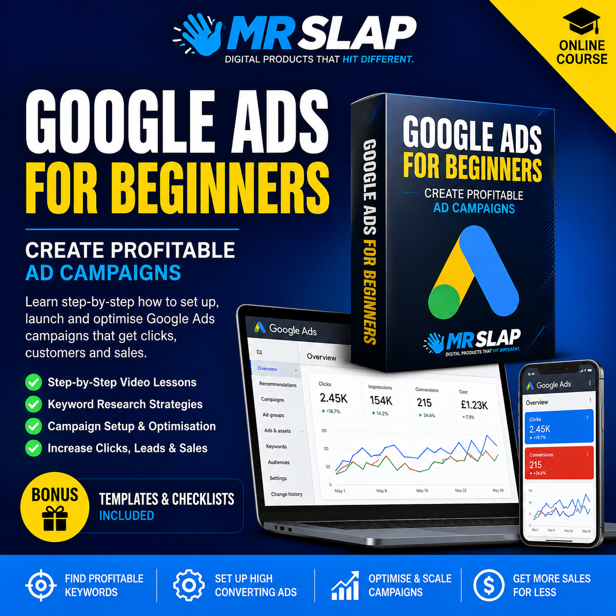 Google Ads for Beginners – Create Profitable Ad Campaigns