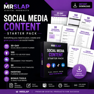 MRSLAP Social Media Content Starter Pack