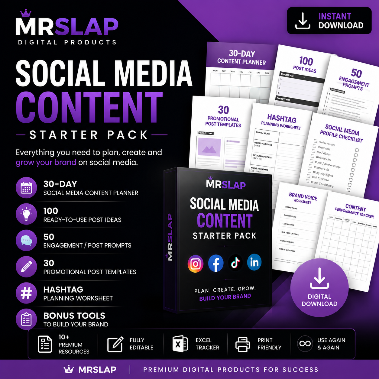 MRSLAP Social Media Content Starter Pack